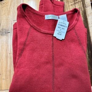 Orvis cotton and cashmere sweater size small